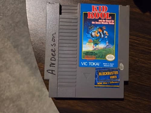 Kid Kool and the Quest for the Seven Wonder Herbs (Nintendo) NES