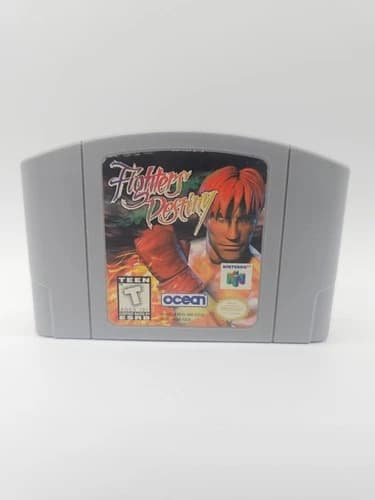 Fighters Destiny, N64, Loose, Authentic!