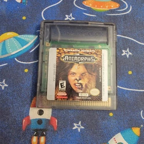 Animorphs Game Cartridge Nintendo Gameboy Color, Tested