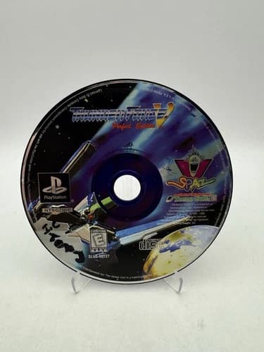Thunder Force V (Sony PS1) Disc Only Professionally Resurfaced Working Clean