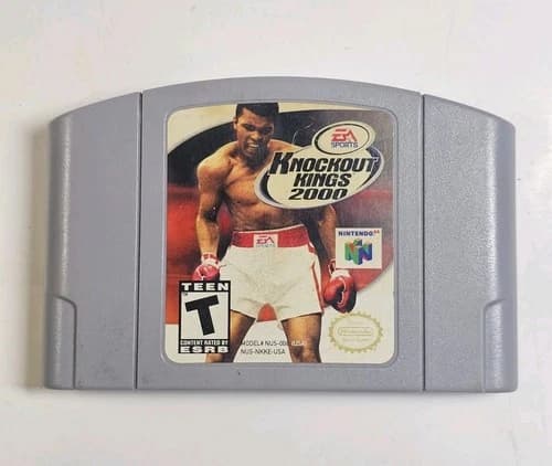Knockout Kings 2000 N64 (Nintendo 64, 1999) Authentic, Cart Only, Tested