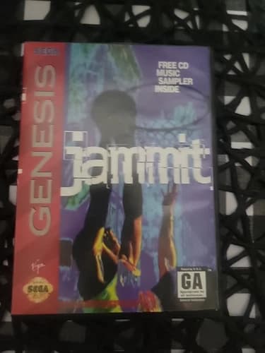 Jammit (Sega Genesis, 1994) Complete Tested & Works