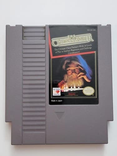 Chessmaster (Nintendo Entertainment System NES, 1990) Game Cartridge Only