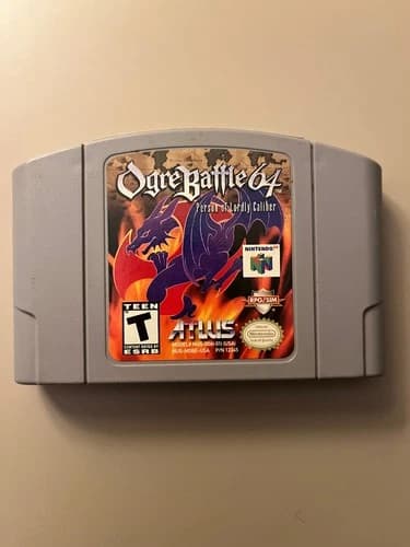 Ogre Battle 64: Person of Lordly Caliber Nintendo 64 N64 Authentic