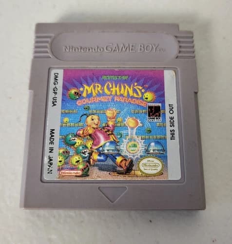 Mr. Chins Gourmet Paradise - Nintendo Gameboy Game *NTSC*