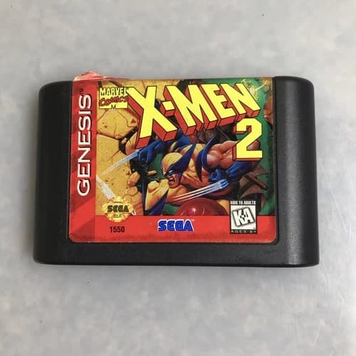 X-Men 2 SEGA Genesis 1997 Game Cartridge Only, Tested Working