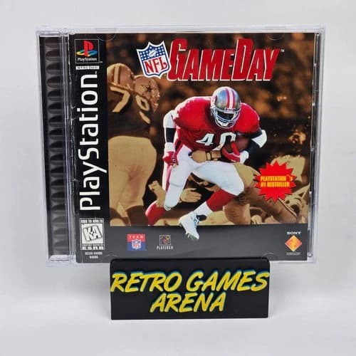 NFL GameDay (PlayStation 1 PS1) Black Label CIB COMPLETE