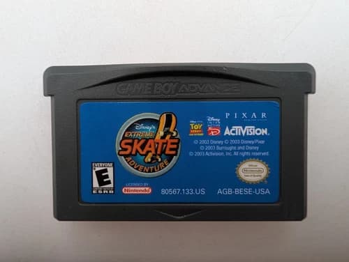 Disneys Extreme Skate GBA Adventure Nintendo Game Boy Advance Game Cart Only