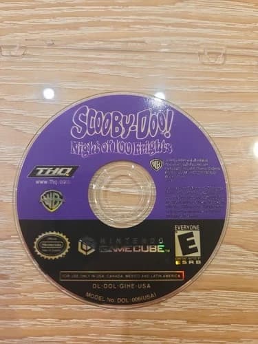 Scooby-Doo Night of 100 Frights Gamecube Professionally Resurfaced Tested
