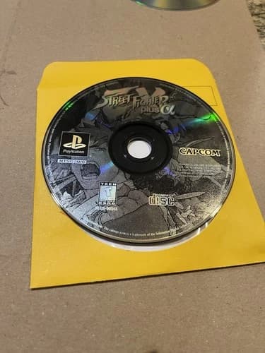 Street Fighter EX Plus Alpha (Sony PlayStation 1, PS1 1997) Game Only Tested