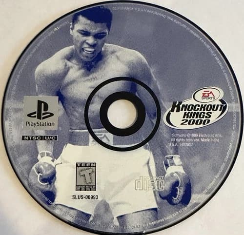 Knockout Kings 2000 (Sony PlayStation 1, PS1) DISC ONLY | NO TRACKING | M1618
