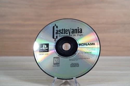 Castlevania: Symphony of the Night (Sony PlayStation 1, 1997) Disc only CLEAN
