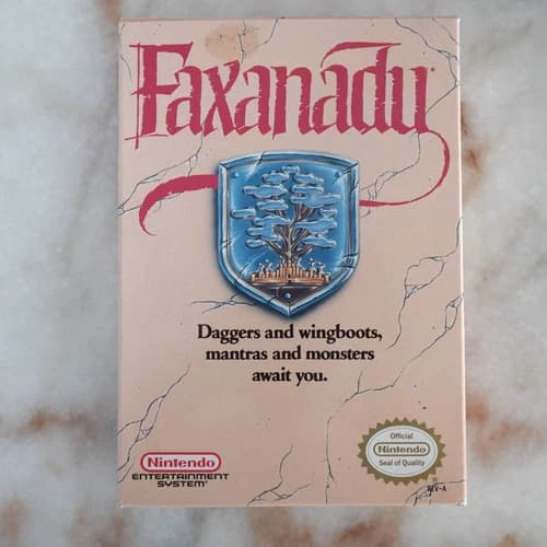 Nintendo NES FAXANADU CIB Complete