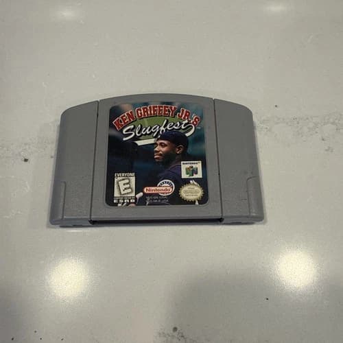 Ken Griffey Jr.'s Slugfest (Nintendo 64 N64, 1999) *TESTED*