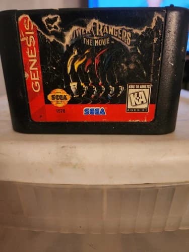 SEGA Mighty Morphin Power Rangers The Movie Sega Genesis Action KA Rated