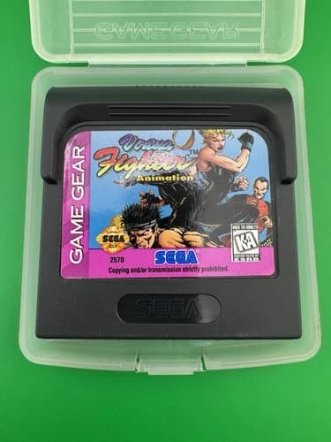 Virtua Fighter Animation – Sega Game Gear – Tested Cleaned And Authentic