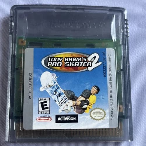 Tony Hawk's Pro Skater 2 (Nintendo Game Boy Color, 2000) Tested and Working