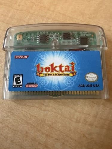 Boktai: The Sun Is in Your Hand Nintendo Game Boy Advance 2003 Tested Working
