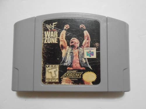 WWF War Zone (Nintendo 64, 1998) N64 Cartridge Only