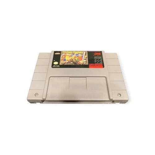 Authentic - The Lost Vikings Nintendo SNES Game Cartridge Only Tested