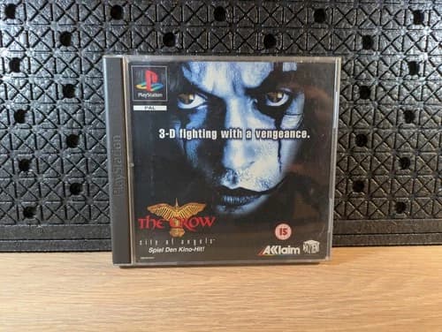 The Crow: City of Angels (Sony PlayStation) - CIB PS1 PSone Complete EXCELLENT!
