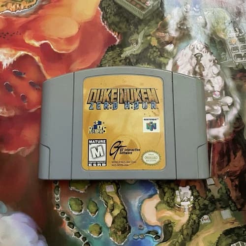 Duke Nukem Zero Hour N64 Nintendo 64 Cartridge Only Authentic Tested