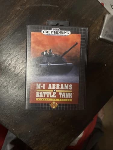 M-1 Abrams Battle Tank (Sega Genesis, 1991) Complete!