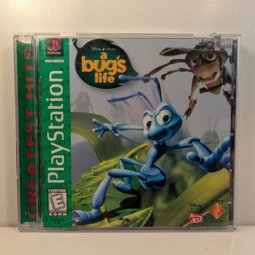 A Bug's Life PS1 CIB W/ Manual - Tested PlayStation 1