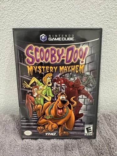 Scooby-Doo Mystery Mayhem Nintendo GameCube Complete CIB Tested
