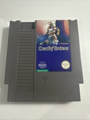 Deadly Towers (Nintendo Entertainment System, NES) Cart Only - Tested