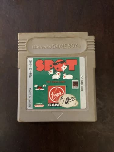 Spot: The Video Game (Nintendo Game Boy, 1990) Authentic Cartridge Only