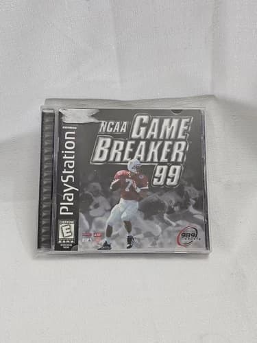 NCAA GameBreaker 99 (Sony PlayStation 1, 1998) TESTED WORKS