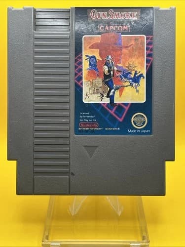 Nintendo NES Gun Smoke Authentic Capcom 1988