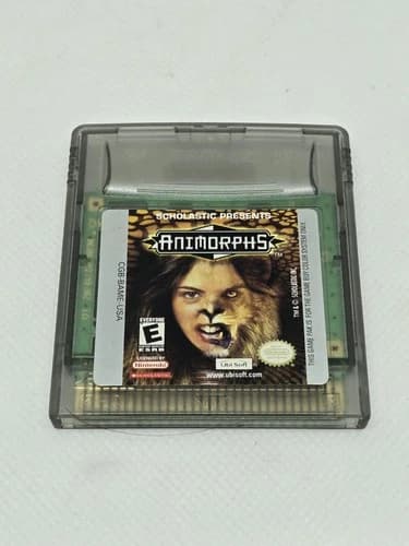 Animorphs (Nintendo Gameboy Color, 2000) GBC Tested Authentic Cartridge Only