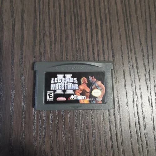 Legends of Wrestling II 2 Game Boy Advance GBA Tested & Working Cartridge Only