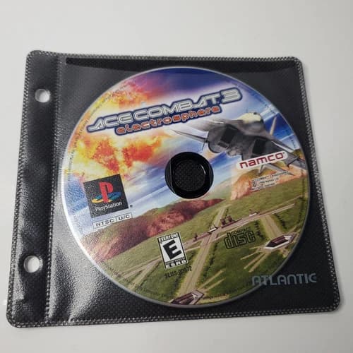 Ace Combat 3: Electrosphere PS1 (Sony PlayStation 1, 1999)- Disc Only-