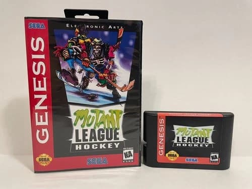 Mutant League Hockey Sega Genesis or Mega Drive