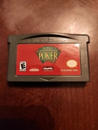 World Championship Poker (Nintendo Game Boy Advance, 2004) Game Only