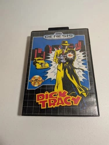 Sega Genesis Dick Tracy Complete in Box