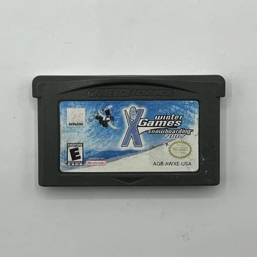 Nintendo Game Boy Advance Winter X Games Snowboarding 2002 Tested Working Konami