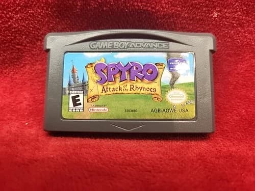 Spyro: Attack of the Rhynocs Game Boy Advance GBA 2003 Cartridge Only Tested