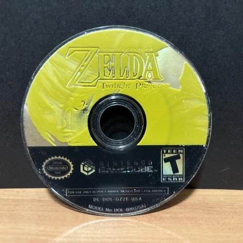 The Legend of Zelda: Twilight Princess (Nintendo GameCube,) Disc Only. Tested