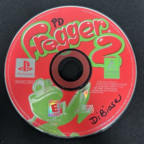 Frogger 2: Swampy's Revenge - Sony PlayStation 1 (PS1) Disc Only - No Tracking