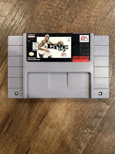 NBA Live 97 - Super Nintendo SNES - Cart Only - Authentic & Tested