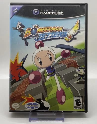 Bomberman Jetters (Nintendo GameCube, 2004) Complete With Manual