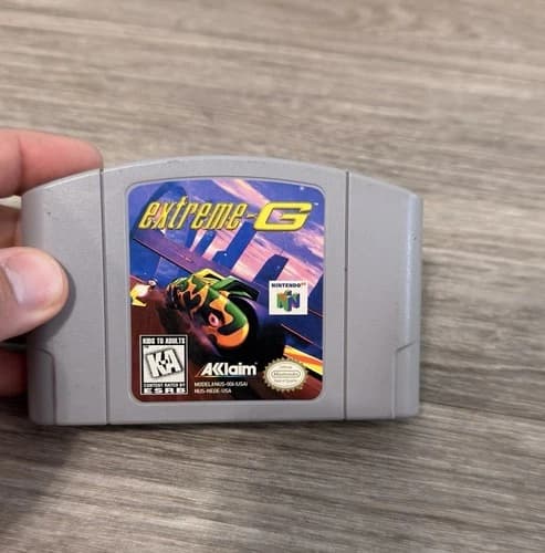 Extreme-G Nintendo 64 N64 Tested Working 👀🔥 Authentic