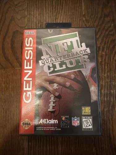 NFL Quarterback Club (Sega Genesis) *COMPLETE W/ MANUAL
