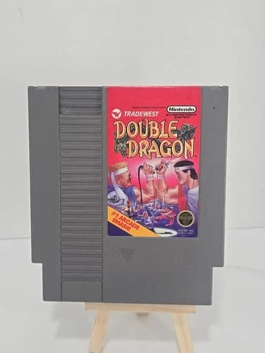 Double Dragon 1988 NES Video Game Cartridge Includes Nintendo