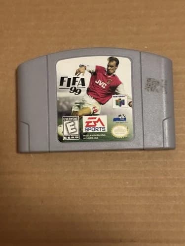 FIFA 99 Video Game For Nintendo 64 N64 EA Sports NUS-N9FE-USA