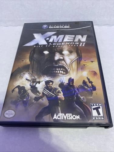 X-Men Legends II: Rise of Apocalypse (Nintendo GameCube, 2005) Complete works
